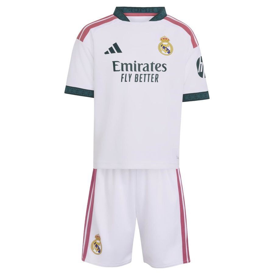 Real Madrid Home Shirt 26/27 Mini-Kit Kids-League Wear Hub