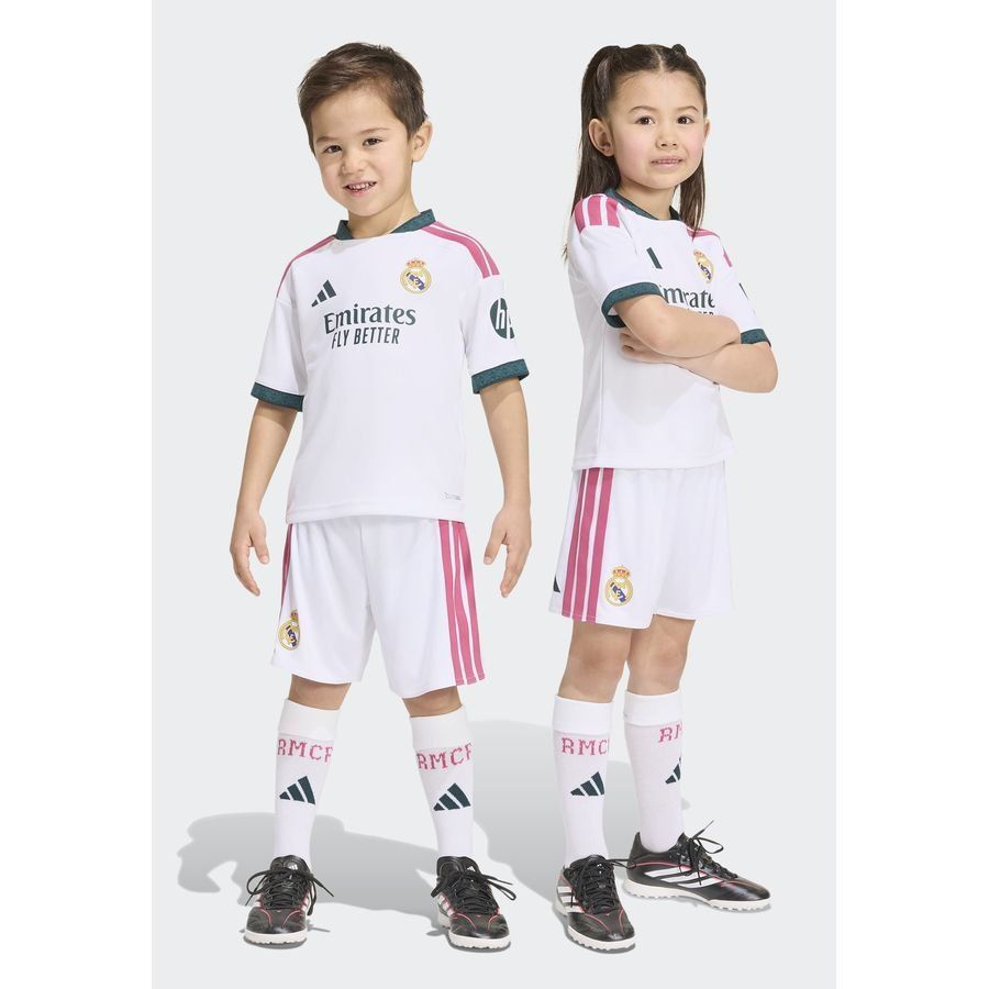 Real Madrid Home Shirt 26/27 Mini-Kit Kids-League Wear Hub