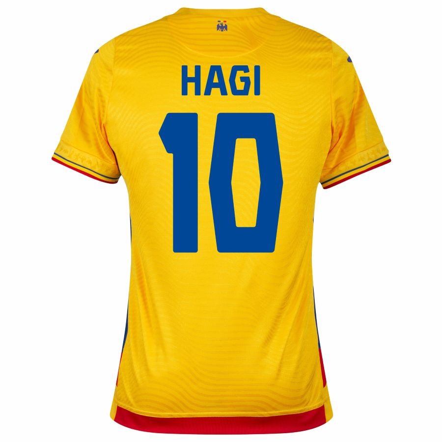 Romania Hagi Men's Home Jersey 25/26-League Wear Hub