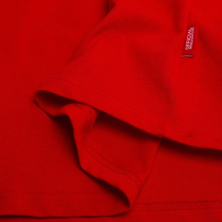 SK Brann Retro Long Sleeves T-Shirt - Red/White-League Wear Hub