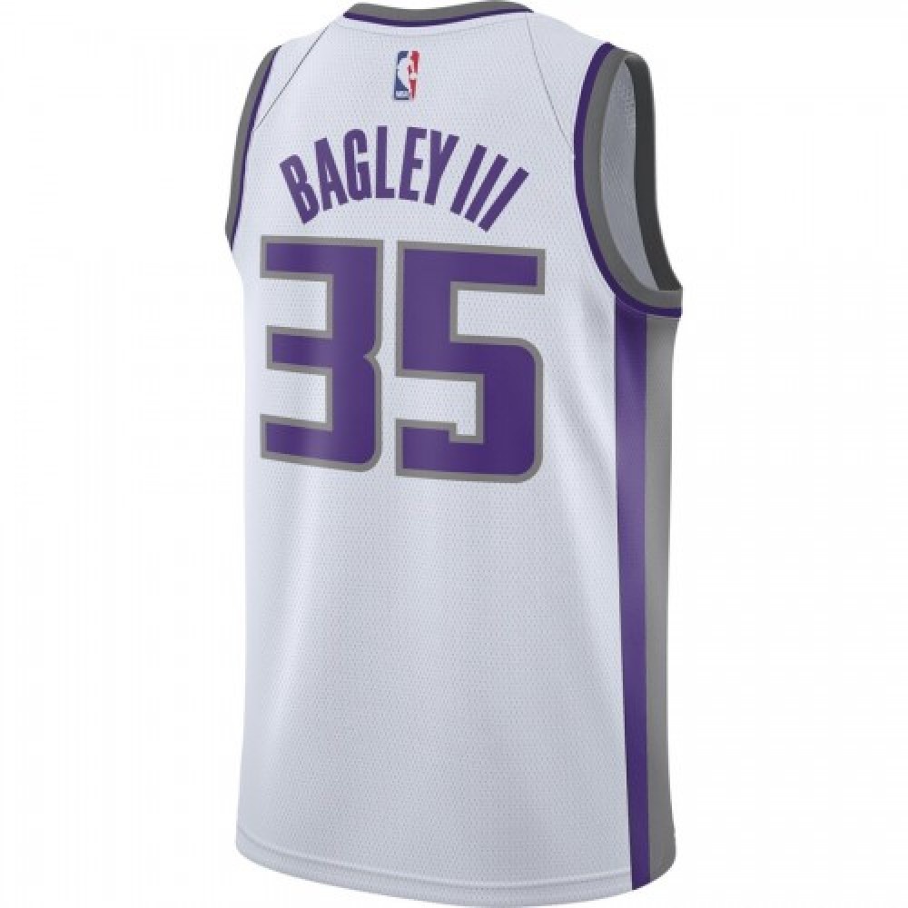 Men's Sacramento Kings Marvin Bagley III #35 Nike White 19/20 Swingman Jersey - Association Edition-League Wear Hub
