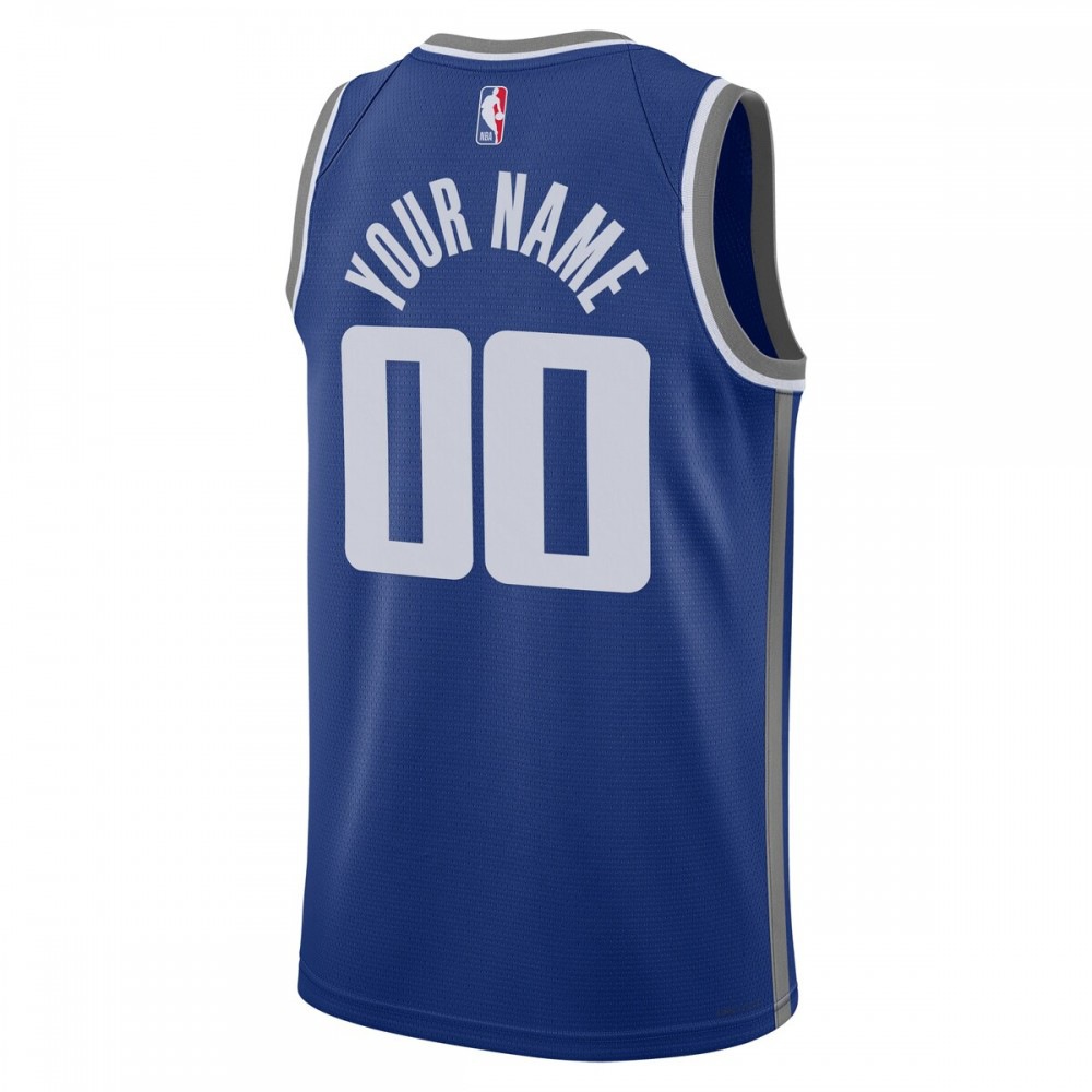 Sacramento Kings Nike Unisex 23/24 Custom Swingman Jersey - Blue - City Edition-League Wear Hub