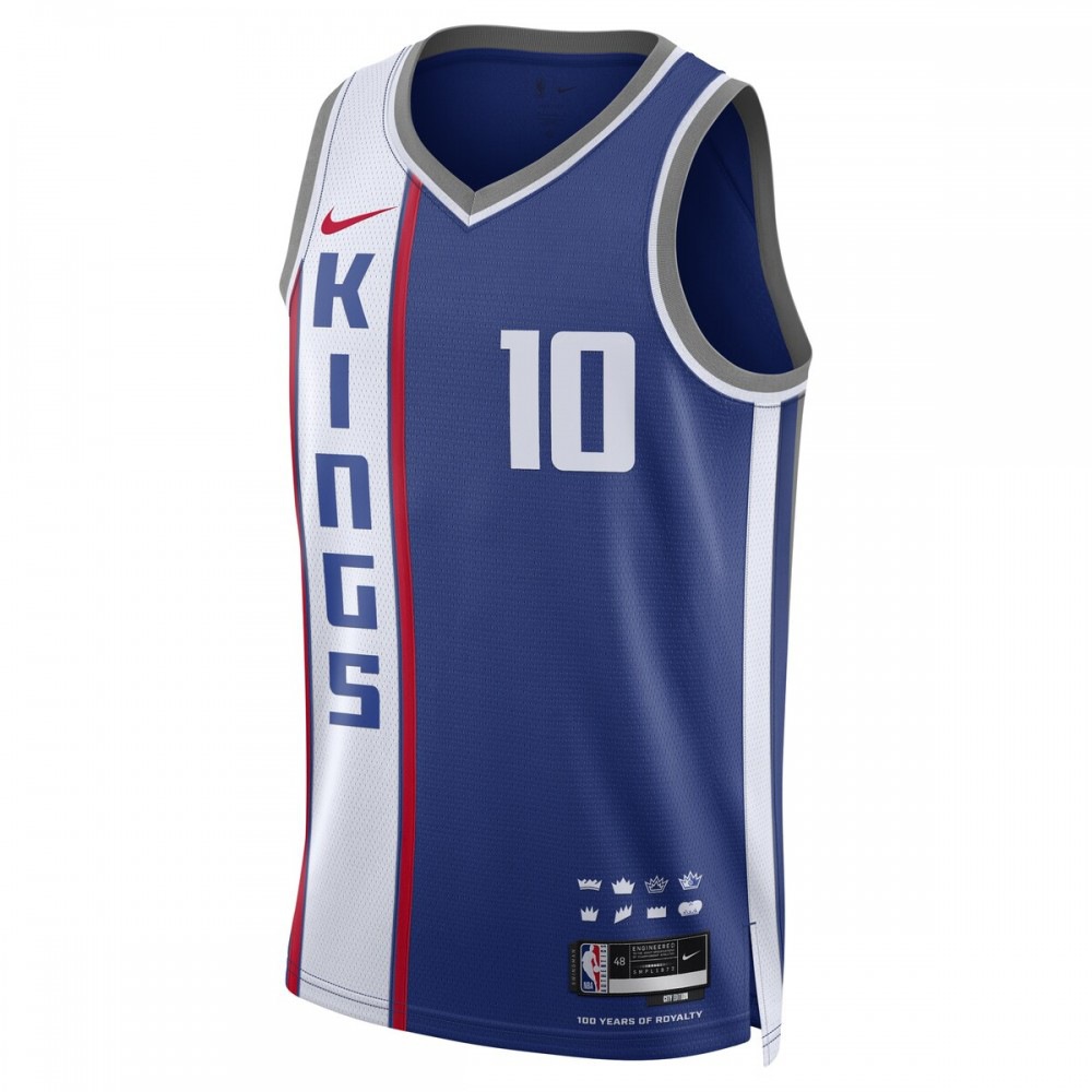 Domantas Sabonis Sacramento Kings Nike Unisex 23/24 Swingman Jersey - Blue - City Edition-League Wear Hub