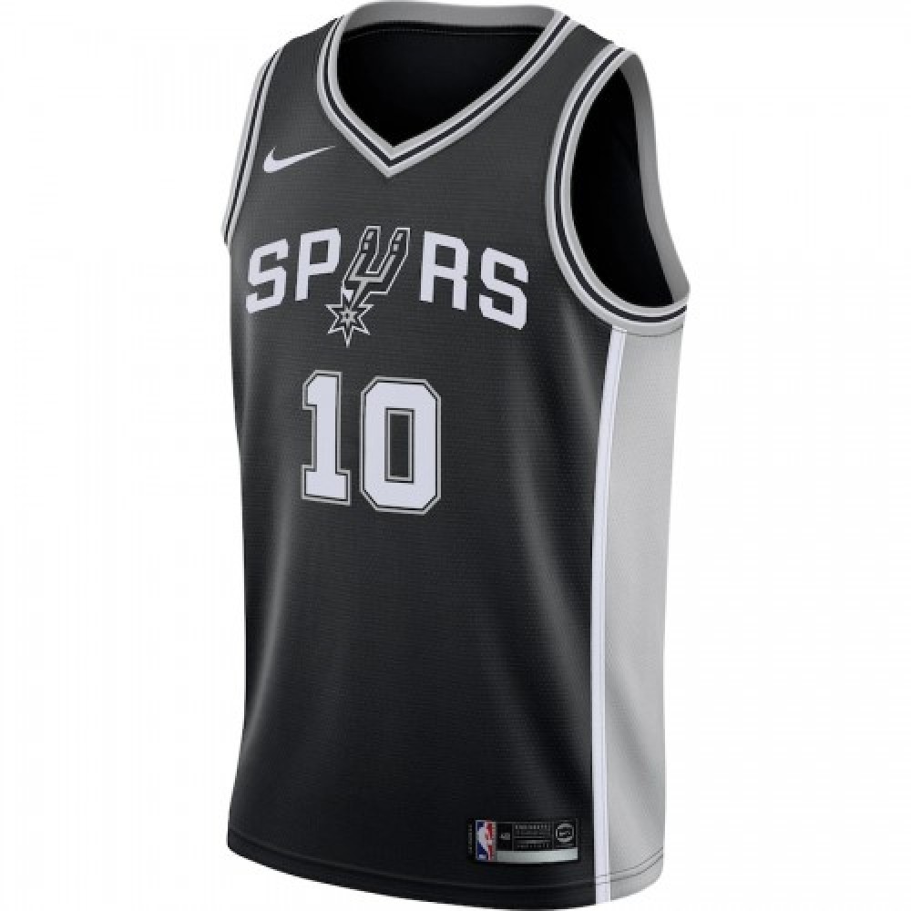 Men's San Antonio Spurs DeMar DeRozan #10 Nike Black Swingman Jersey - Icon Edition-League Wear Hub