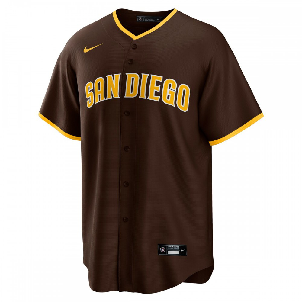 Juan Soto San Diego Padres Nike Road Replica Player Jersey - Brown-League Wear Hub