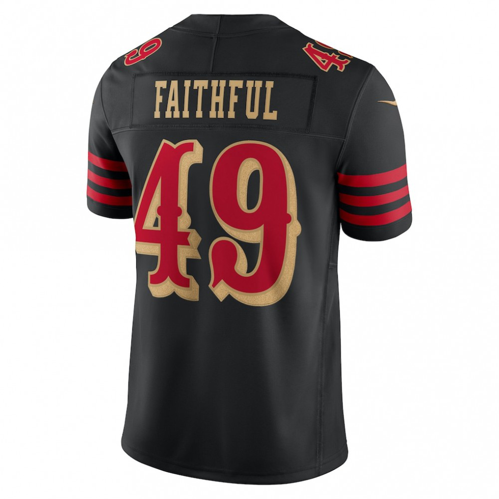 The Faithful San Francisco 49ers Nike 2025 Rivalries Collection Limited Jersey - Black-League Wear Hub