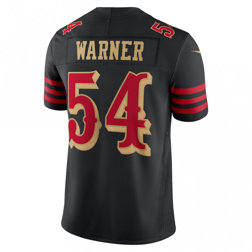 Fred Warner San Francisco 49ers Nike 2025 Rivalries Collection Limited Jersey - Black-League Wear Hub