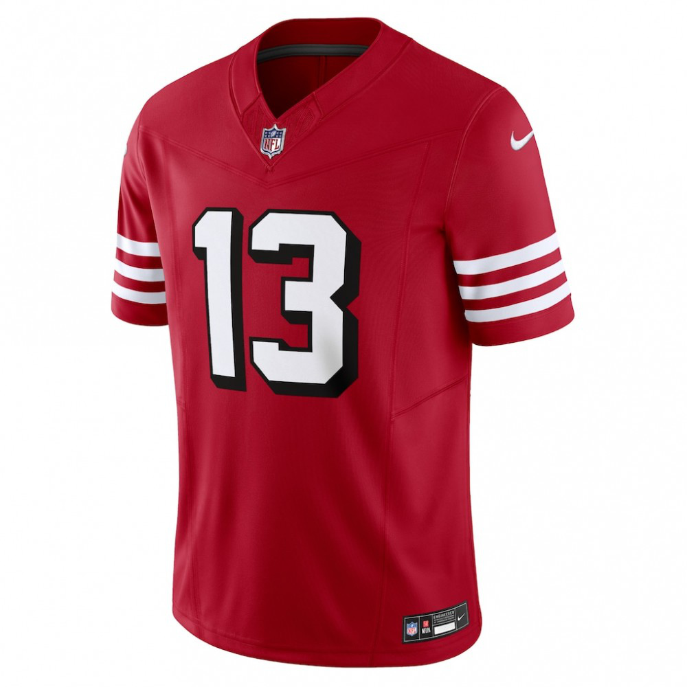 Brock Purdy San Francisco 49ers Nike Vapor F.U.S.E. Limited Jersey - Scarlet-League Wear Hub