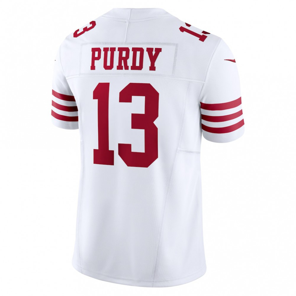Brock Purdy San Francisco 49ers Nike Vapor F.U.S.E. Limited Jersey - White-League Wear Hub
