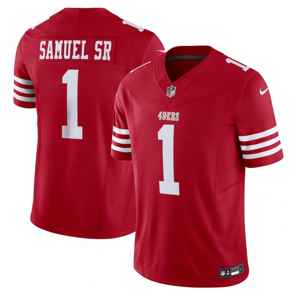 Deebo Samuel Sr San Francisco 49ers Nike Vapor F.U.S.E. Limited Jersey - Scarlet-League Wear Hub