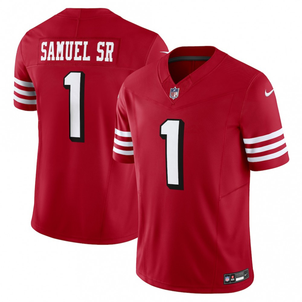 Deebo Samuel Sr San Francisco 49ers Nike Alternate Vapor F.U.S.E. Limited Jersey - Scarlet-League Wear Hub