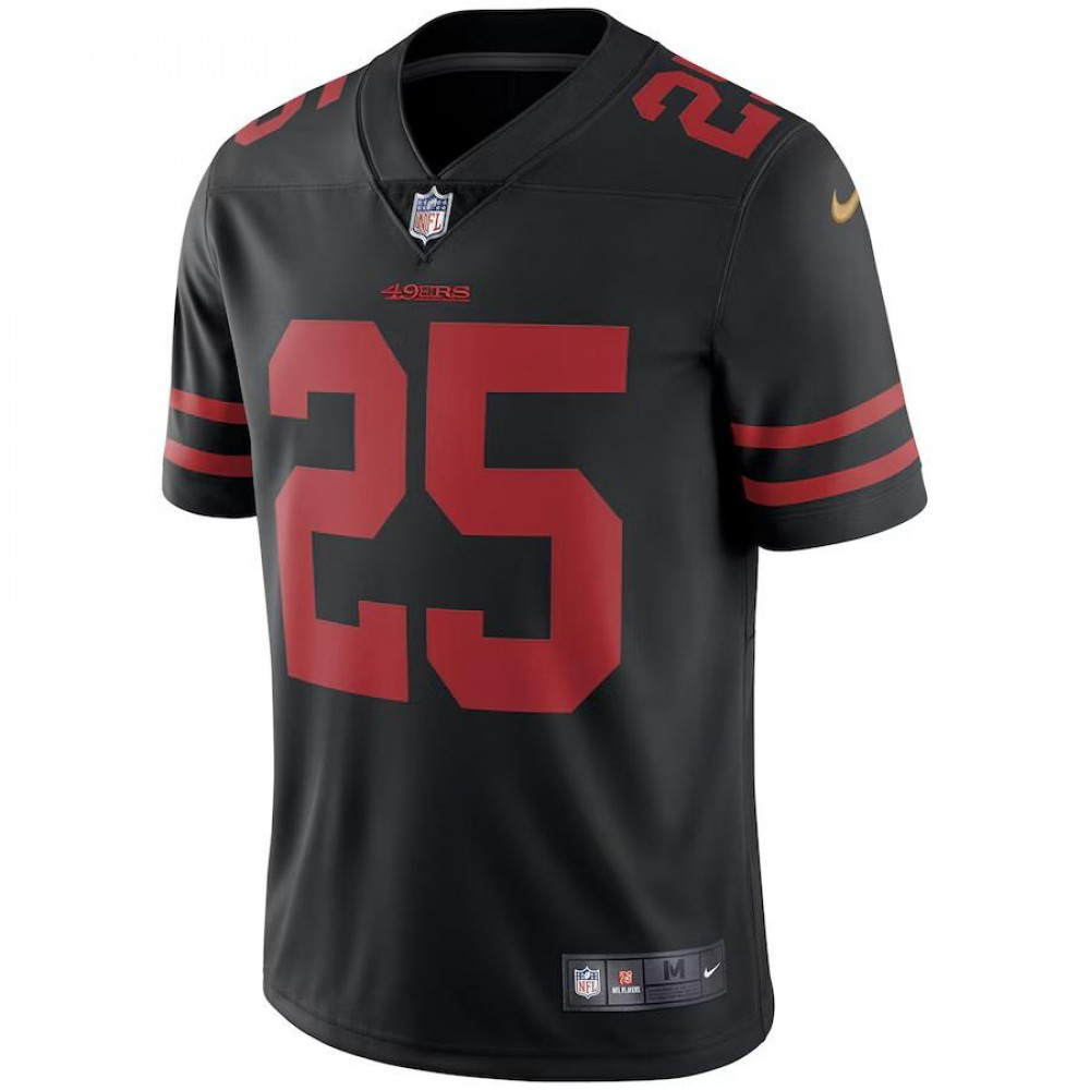 Richard Sherman San Francisco 49ers Nike Vapor Limited Jersey - Black-League Wear Hub