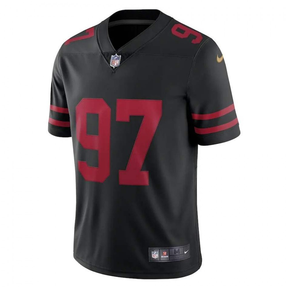 Nick Bosa San Francisco 49ers Nike Vapor Limited Jersey - Black-League Wear Hub