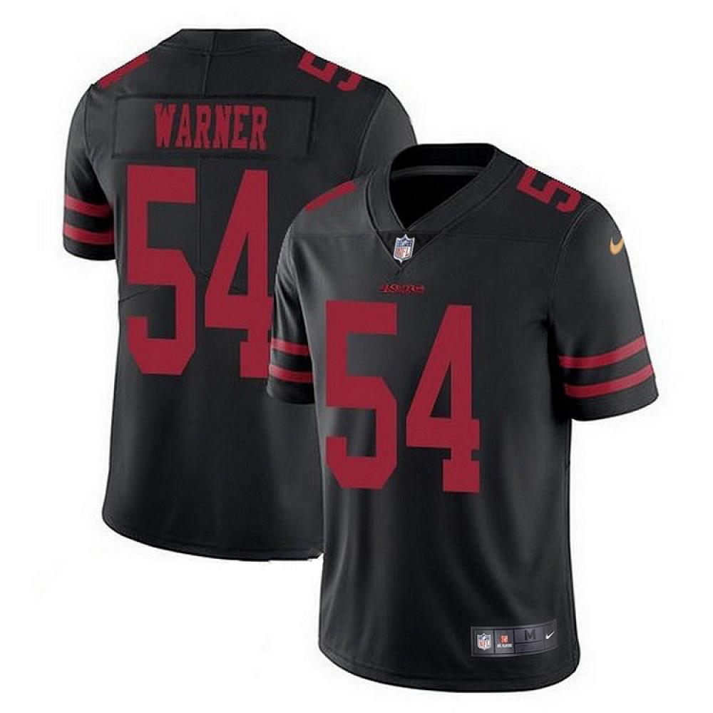Fred Warner San Francisco 49ers Nike Vapor Limited Jersey - Black-League Wear Hub
