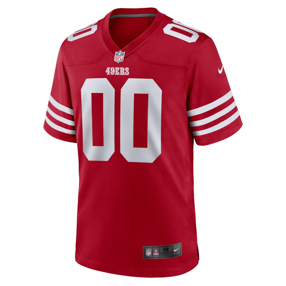 San Francisco 49ers Nike Youth Custom Jersey - Scarlet-League Wear Hub