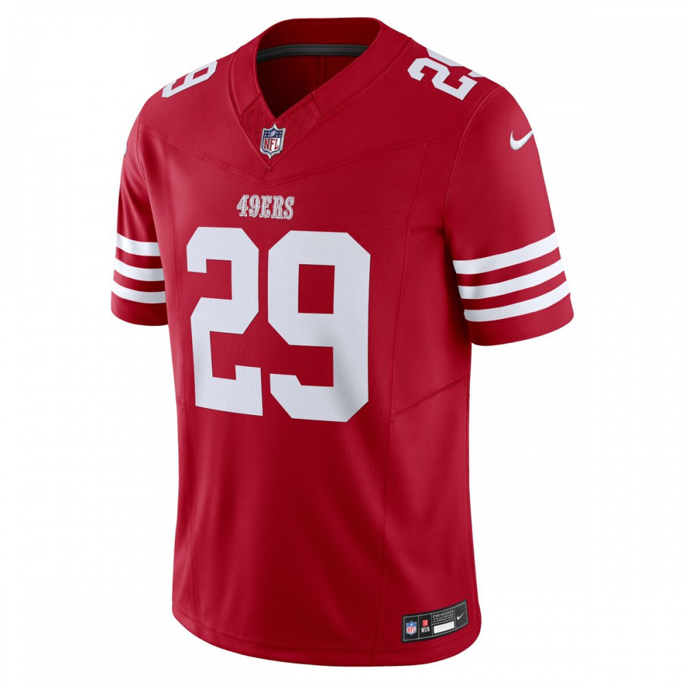 Talanoa Hufanga San Francisco 49ers Nike Vapor F.U.S.E. Limited Jersey - Scarlet-League Wear Hub