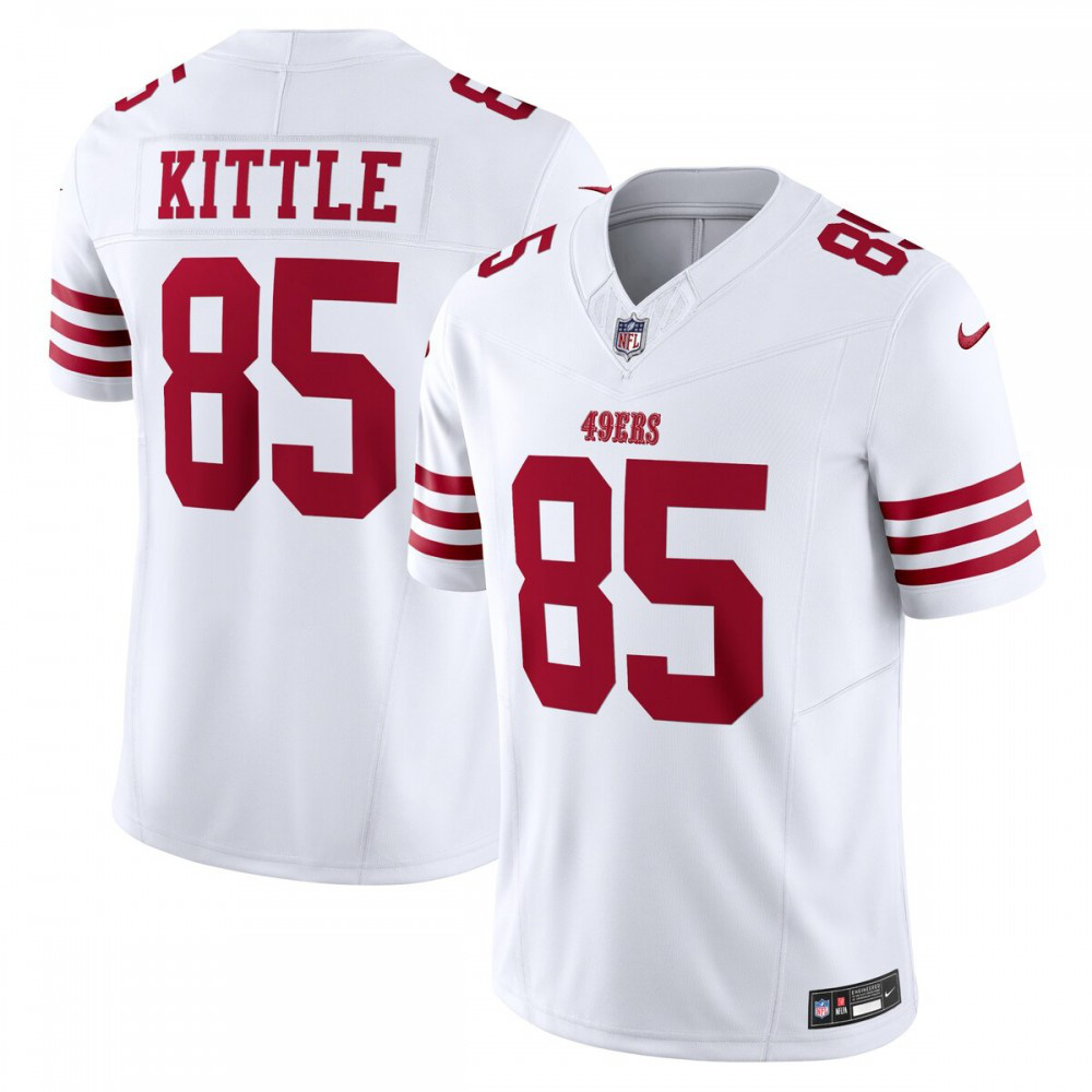 George Kittle San Francisco 49ers Nike Vapor F.U.S.E. Limited Jersey - White-League Wear Hub
