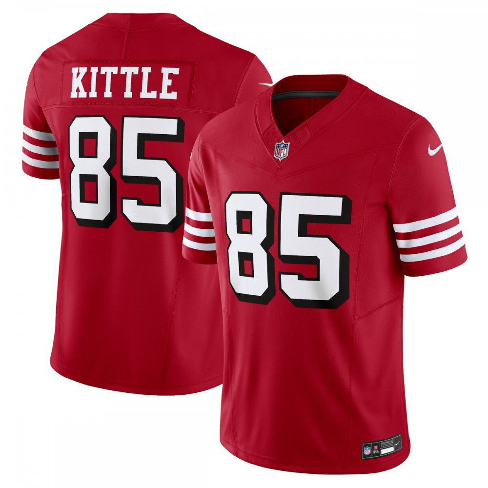 George Kittle San Francisco 49ers Nike Vapor F.U.S.E. Limited Alternate 1 Jersey - Scarlet-League Wear Hub