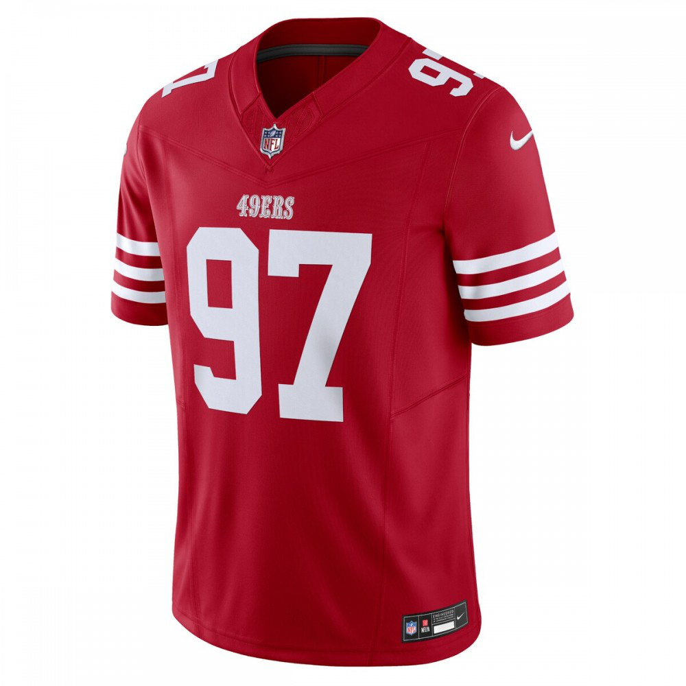 Nick Bosa San Francisco 49ers Nike Vapor F.U.S.E. Limited Jersey - Scarlet-League Wear Hub