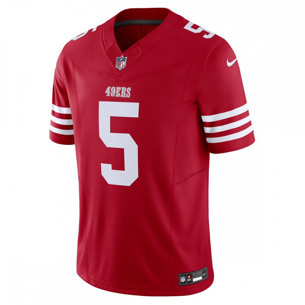 Trey Lance San Francisco 49ers Nike Vapor F.U.S.E. Limited Jersey - Scarlet-League Wear Hub