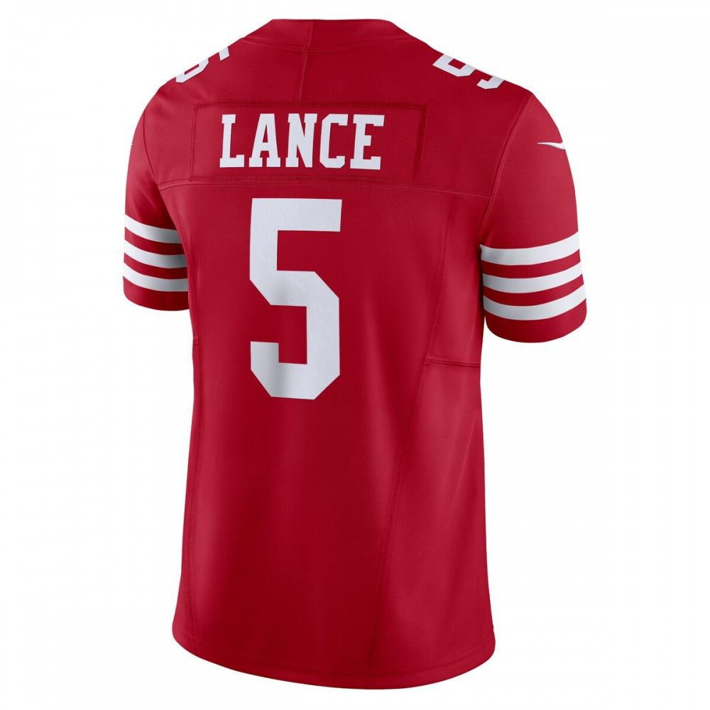 Trey Lance San Francisco 49ers Nike Vapor F.U.S.E. Limited Jersey - Scarlet-League Wear Hub