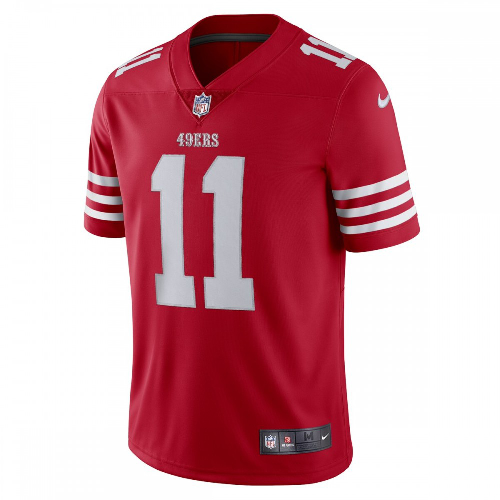 Brandon Aiyuk San Francisco 49ers Nike Vapor Limited Jersey - Scarlet-League Wear Hub