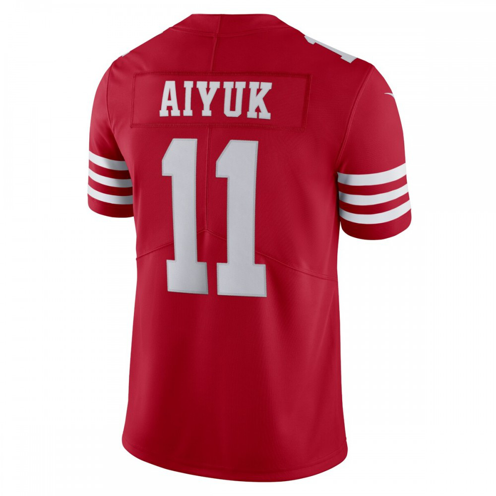 Brandon Aiyuk San Francisco 49ers Nike Vapor Limited Jersey - Scarlet-League Wear Hub
