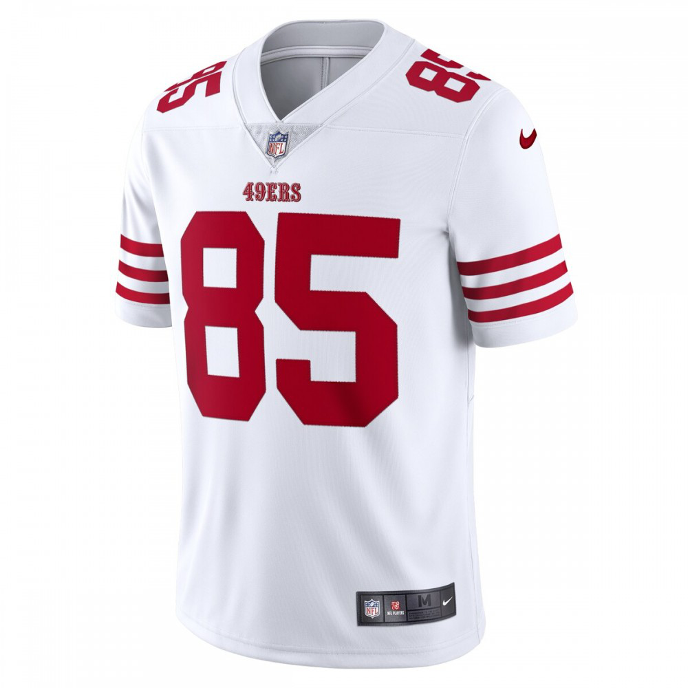 George Kittle San Francisco 49ers Nike Vapor Limited Jersey - White-League Wear Hub