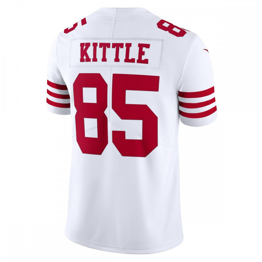 George Kittle San Francisco 49ers Nike Vapor Limited Jersey - White-League Wear Hub