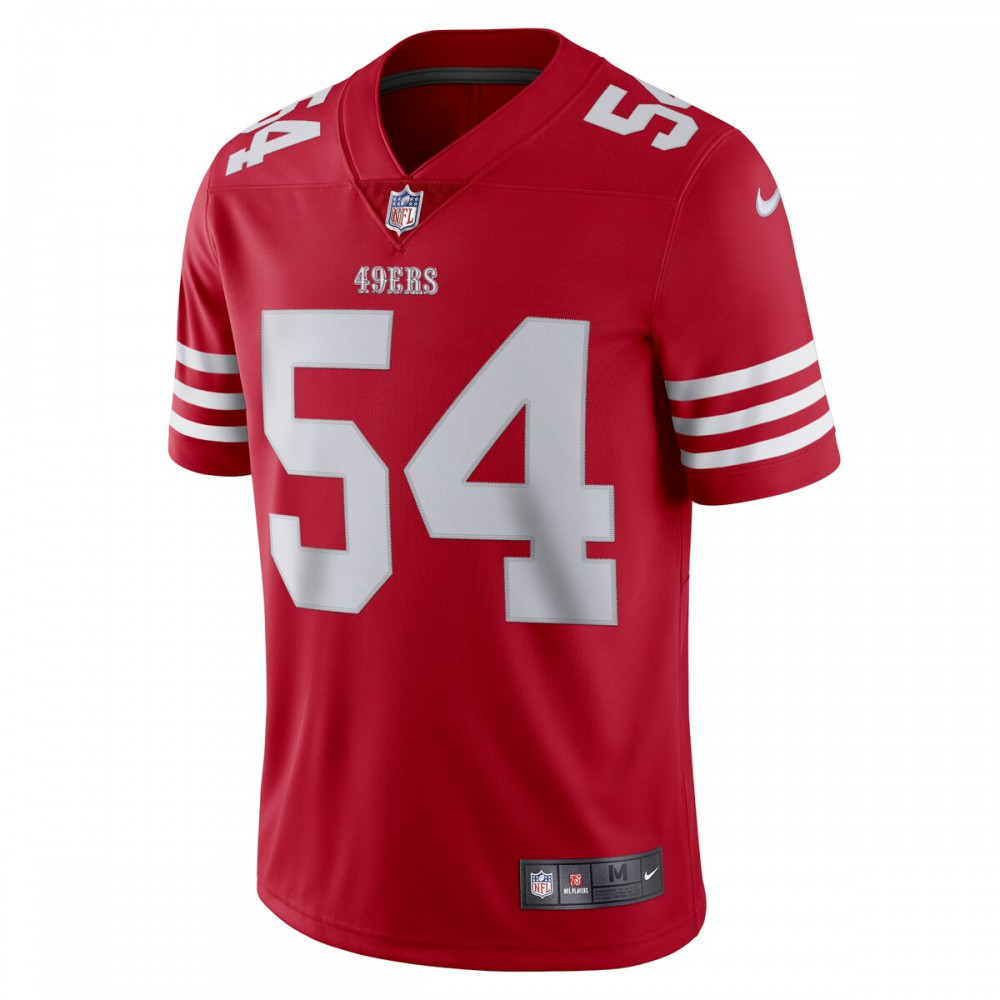 Fred Warner San Francisco 49ers Nike Vapor Limited Jersey - Scarlet-League Wear Hub