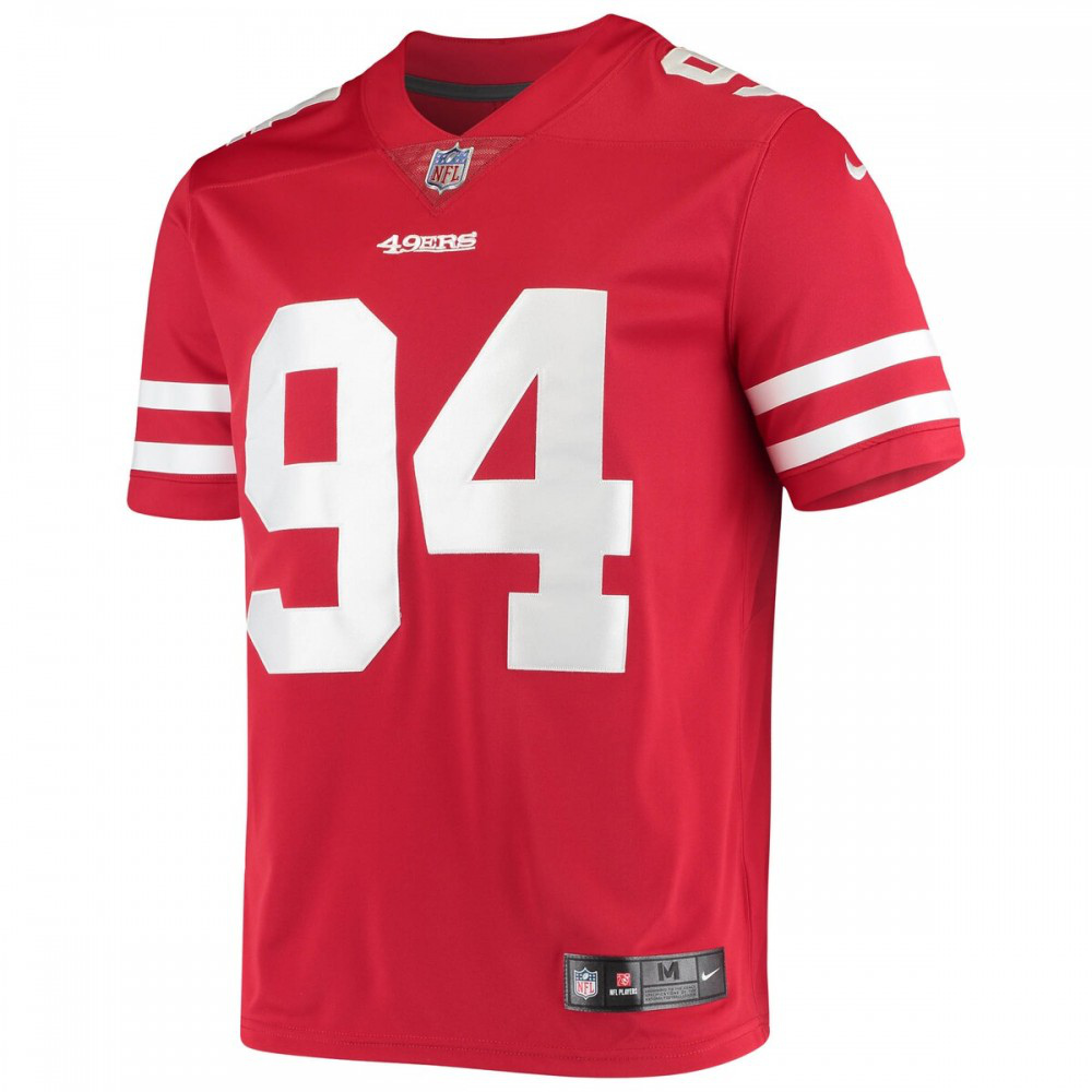 Solomon Thomas San Francisco 49ers Nike Vapor Limited Player Jersey - Scarlet-League Wear Hub