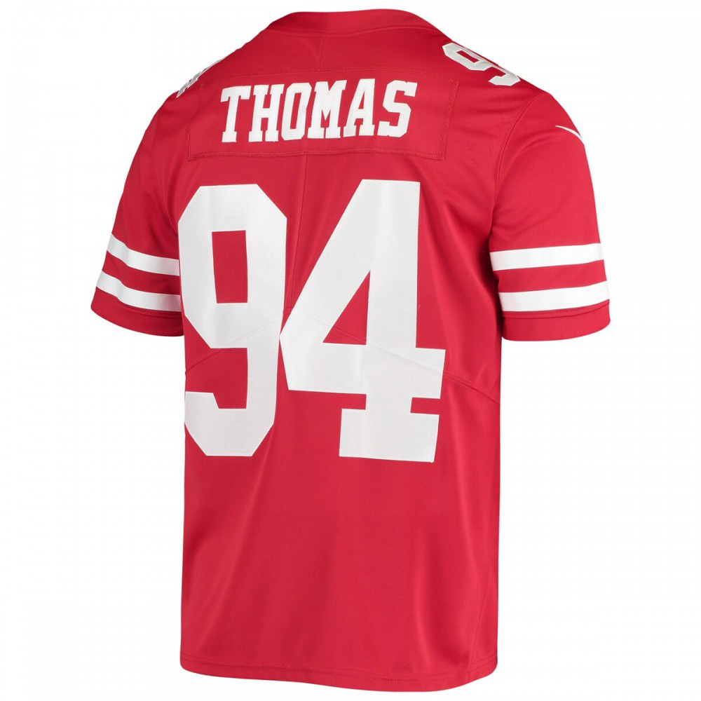 Solomon Thomas San Francisco 49ers Nike Vapor Limited Player Jersey - Scarlet-League Wear Hub