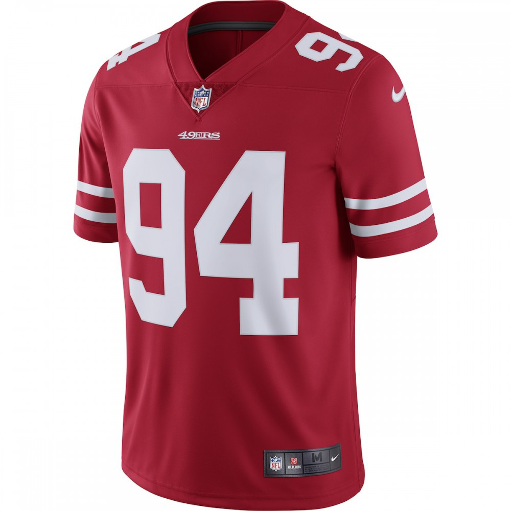 Solomon Thomas San Francisco 49ers Nike Vapor Untouchable Limited Jersey - Scarlet-League Wear Hub