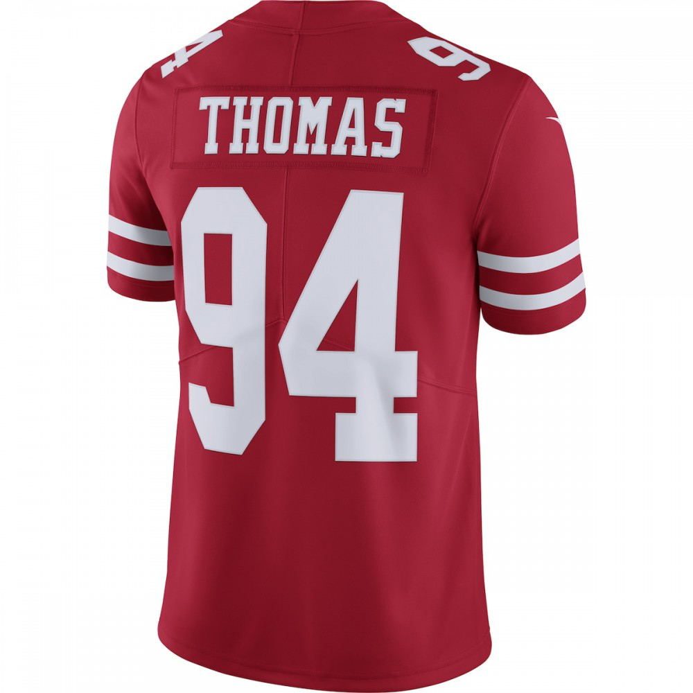 Solomon Thomas San Francisco 49ers Nike Vapor Untouchable Limited Jersey - Scarlet-League Wear Hub