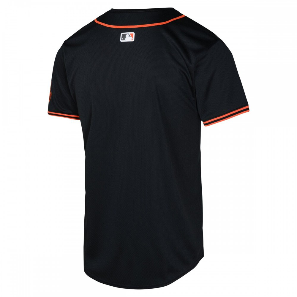 San Francisco Giants Nike Youth Alternate Limited Jersey - Black-League Wear Hub