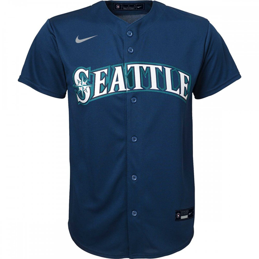 Julio Rodriguez Seattle Mariners Nike Youth Alternate Replica Player Jersey - Navy-League Wear Hub