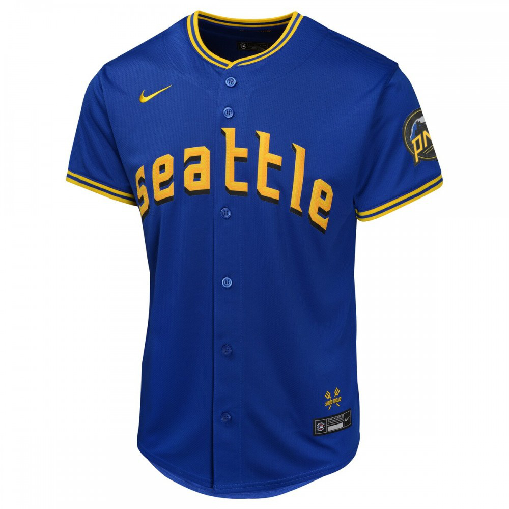 Ken Griffey Jr. Seattle Mariners Nike Youth City Connect Limited Player Jersey - Navy-League Wear Hub
