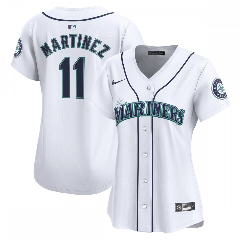 Edgar Martinez Seattle Mariners Nike Women's Home Limited Player Jersey - White-League Wear Hub