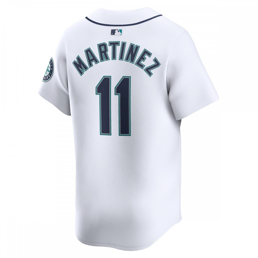 Edgar Martinez Seattle Mariners Nike Home Limited Player Jersey - White-League Wear Hub
