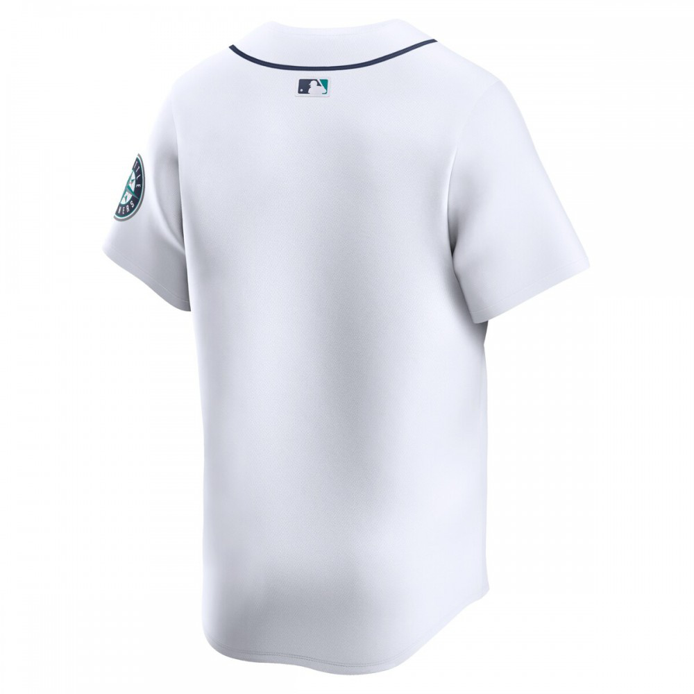 Seattle Mariners Nike Youth Home Limited Jersey - White-League Wear Hub