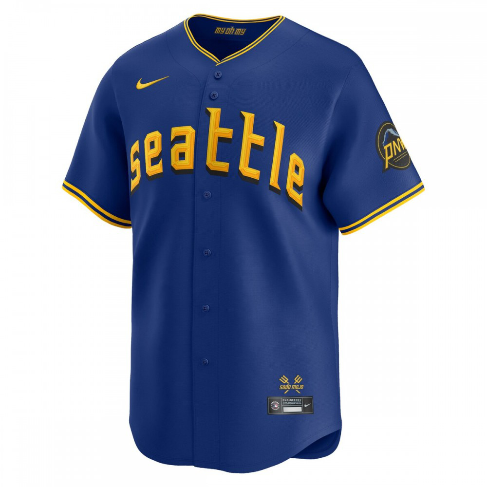 Ichiro Suzuki Seattle Mariners Nike City Connect Retired Player Jersey - Royal-League Wear Hub