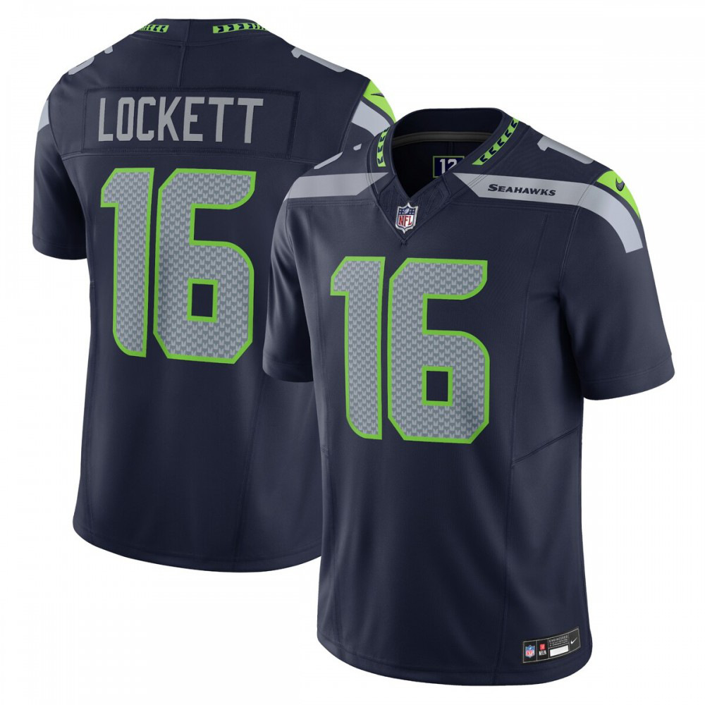 Tyler Lockett Seattle Seahawks Nike Vapor F.U.S.E. Limited Jersey - Navy-League Wear Hub