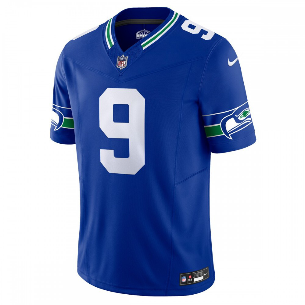Kenneth Walker III Seattle Seahawks Nike Vapor F.U.S.E. Limited Jersey - Royal-League Wear Hub