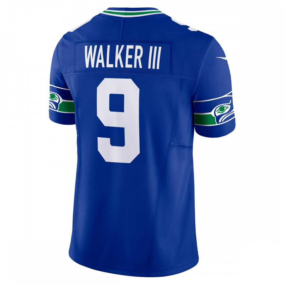 Kenneth Walker III Seattle Seahawks Nike Vapor F.U.S.E. Limited Jersey - Royal-League Wear Hub
