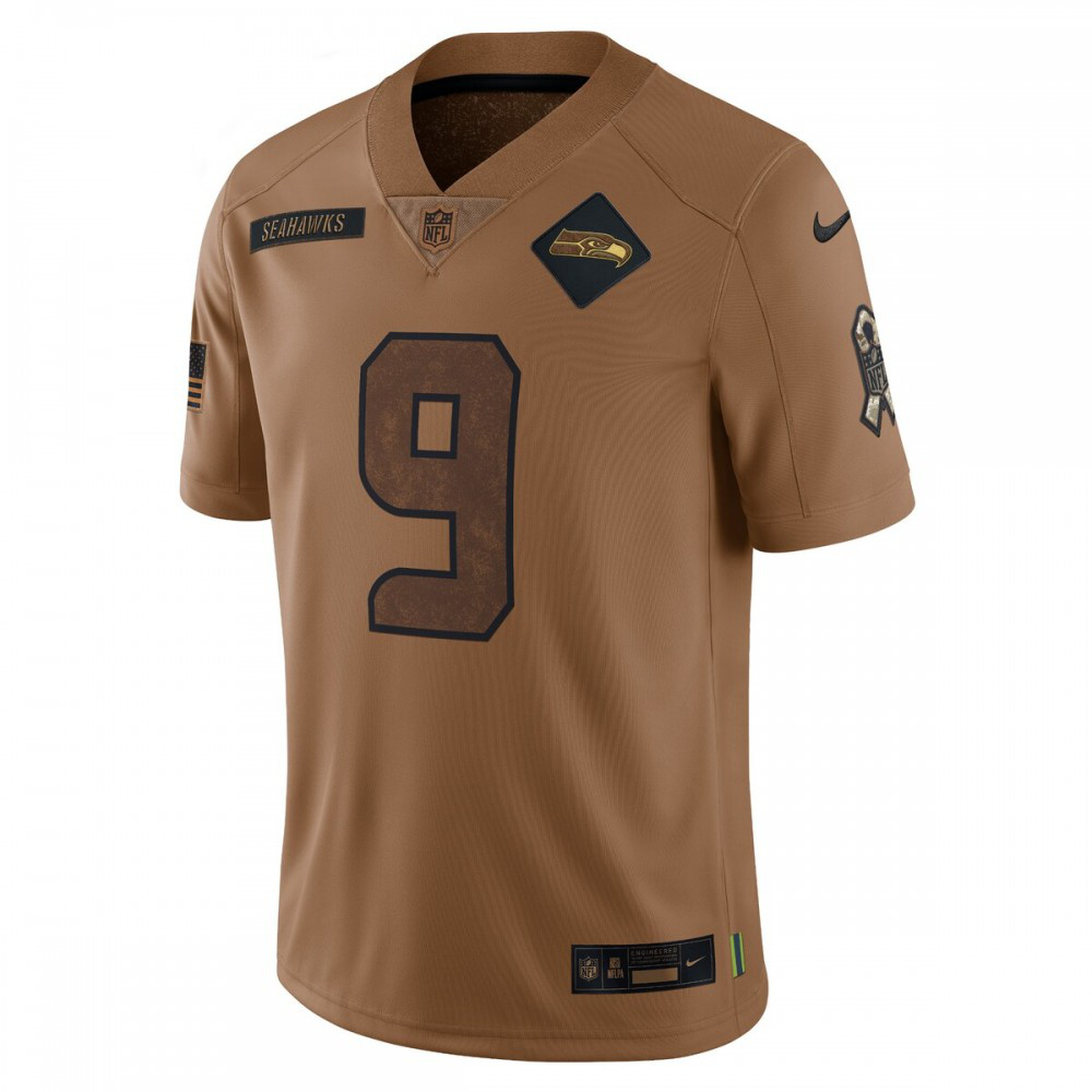 Kenneth Walker III Seattle Seahawks Nike 2023 Salute To Service Limited Jersey - Brown-League Wear Hub