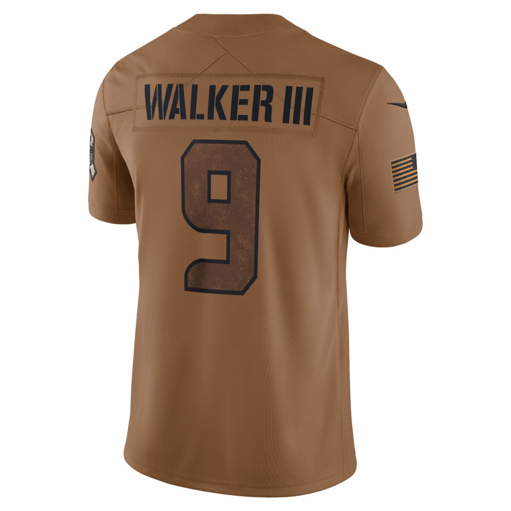 Kenneth Walker III Seattle Seahawks Nike 2023 Salute To Service Limited Jersey - Brown-League Wear Hub