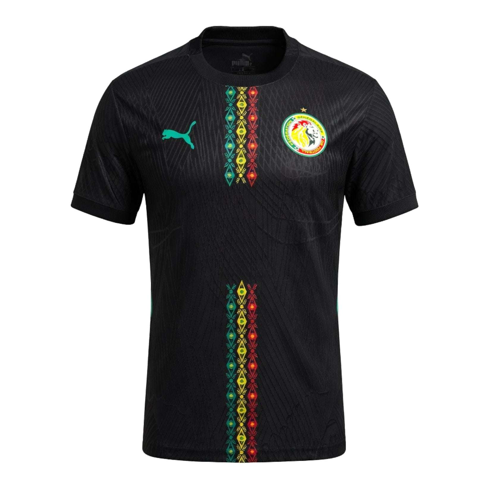Senegal 25/26 Black Third Kit AFCON-League Wear Hub