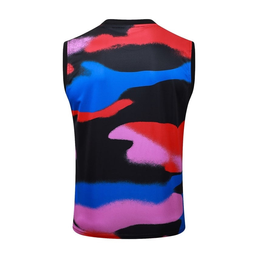 Sleeveless Shirt Shorts England Men 25/26 Red Pink-League Wear Hub