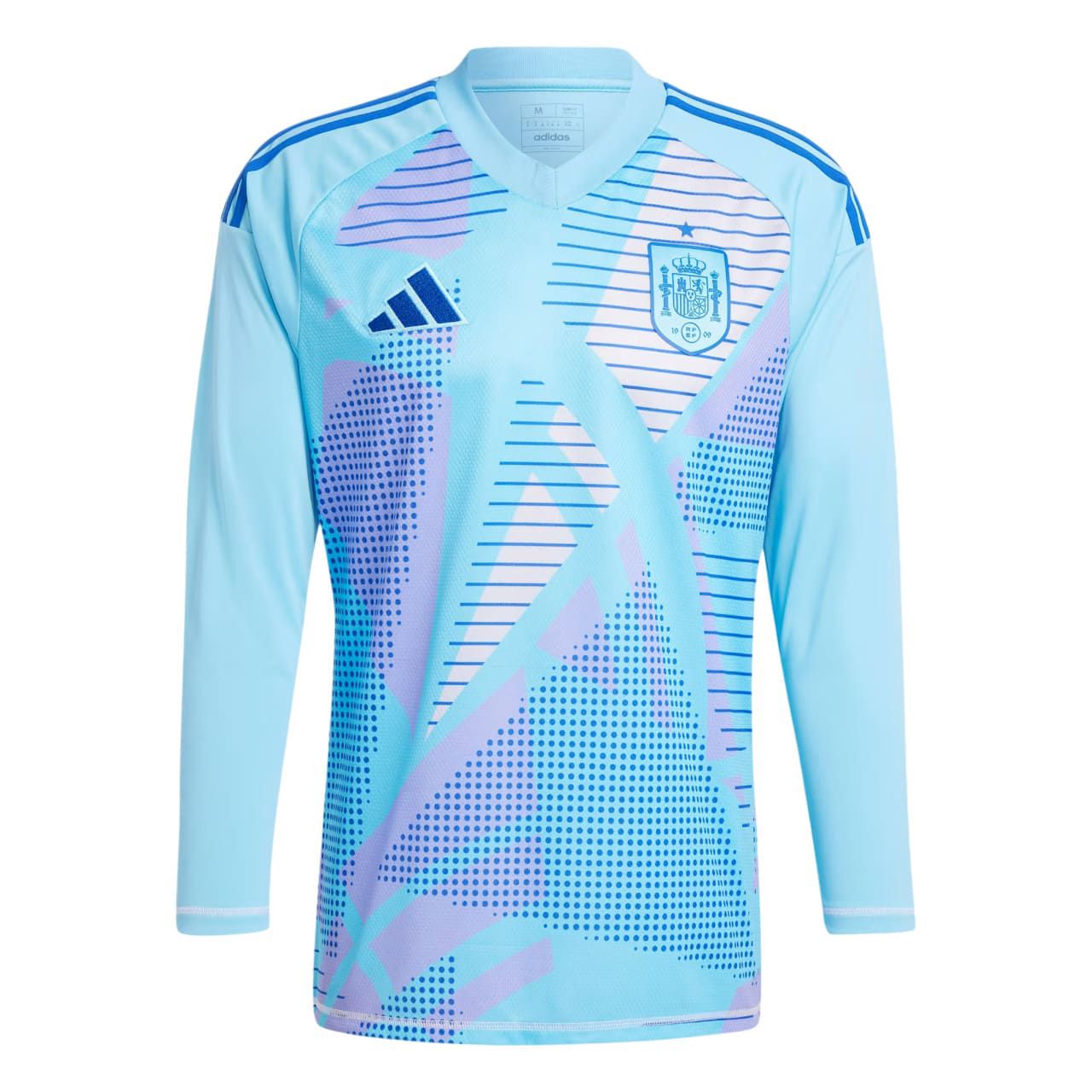 Spain Goalkeeper Home Long-Sleeve Jersey 24/25 Men-League Wear Hub