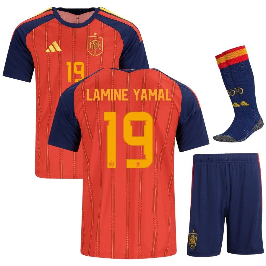 Spain Home Youth Kit 26/27-League Wear Hub